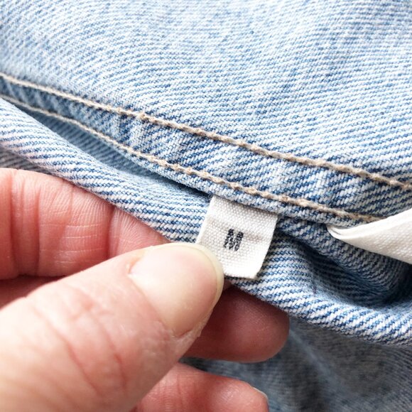 LOVERS + FRIENDS James Distressed Denim Jacket Womens Medium - Picture 5 of 11